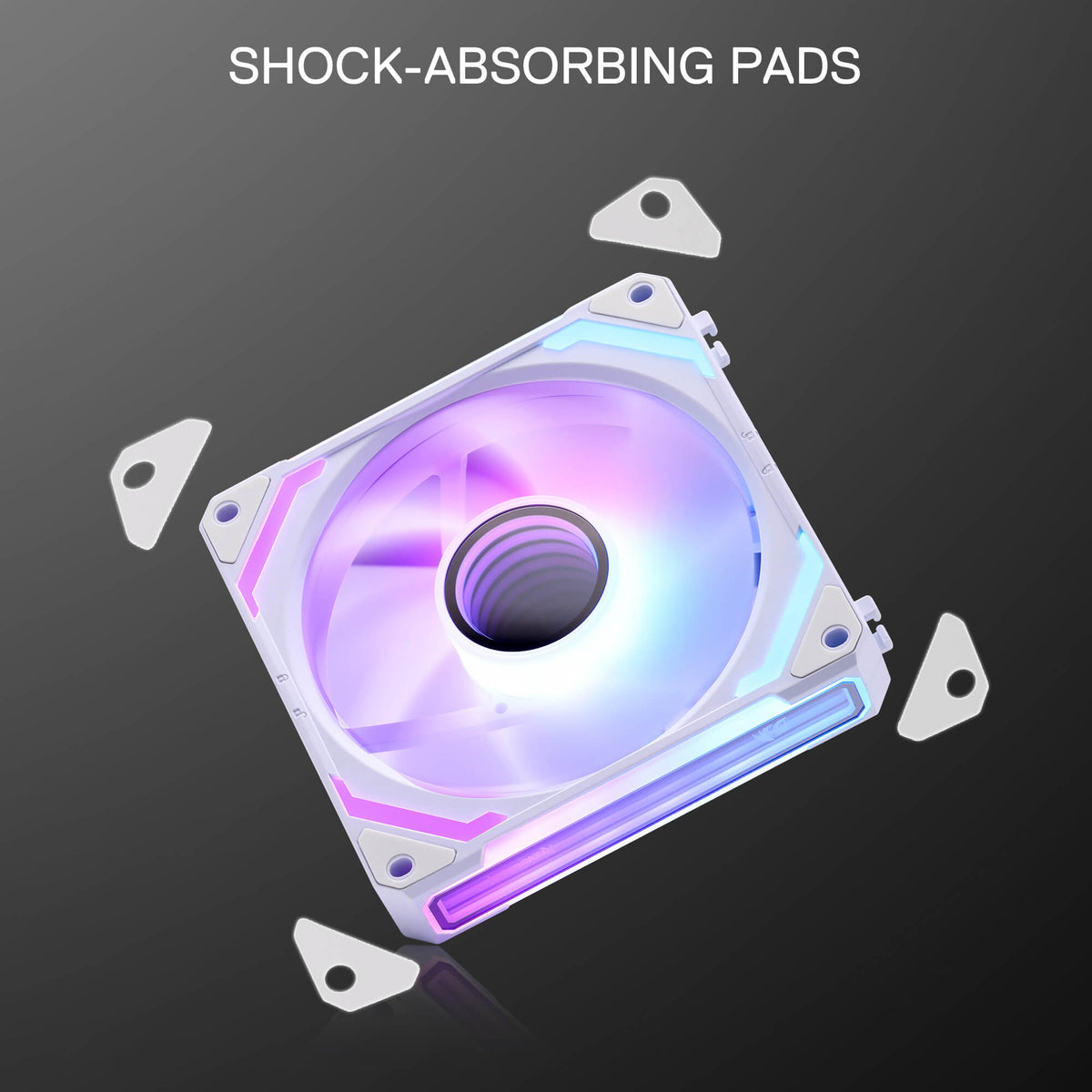 GCF012 Standard 120mm ARGB PC Case Fan, image 12 of 16