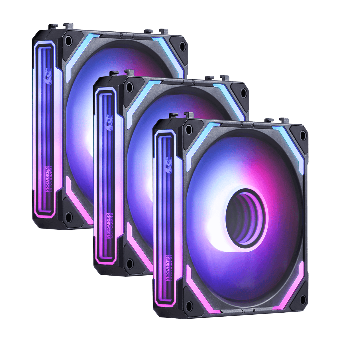 GCF012 Standard 120mm ARGB PC Case Fan, image 1 of 16