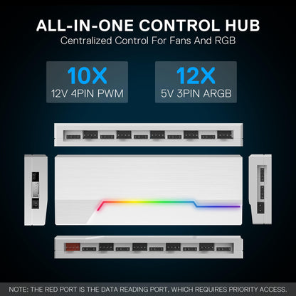 GCP09 ARGB & PWM Fan Hub Controller - thumbnail 11