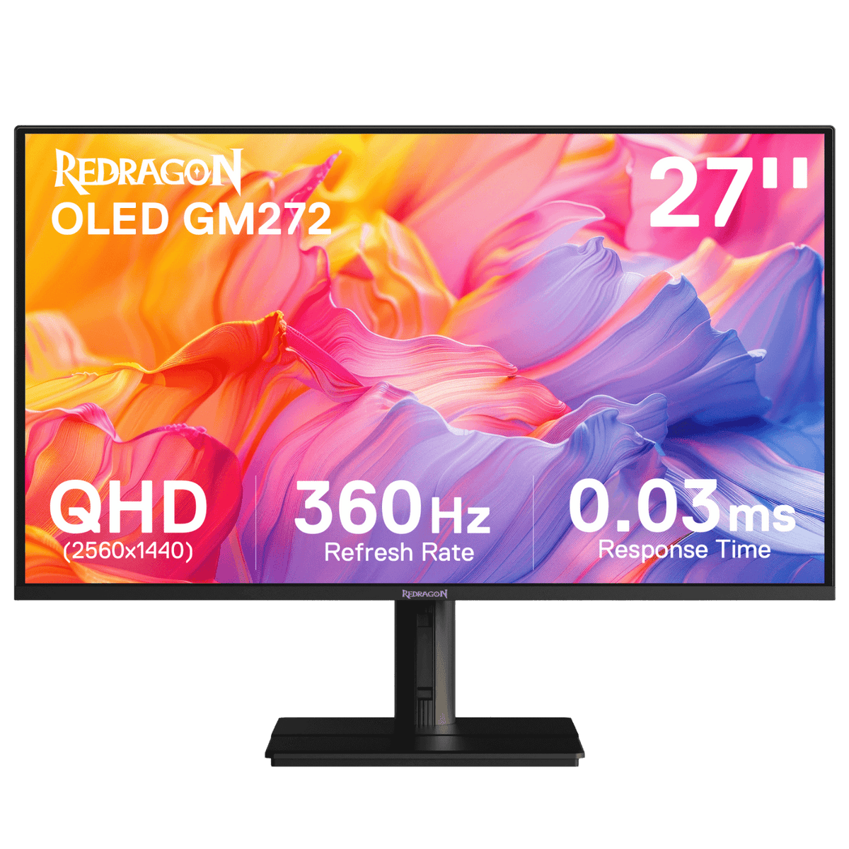STARGLITTER GM272 27" OLED Flat Gaming Monitor, image 2 of 8