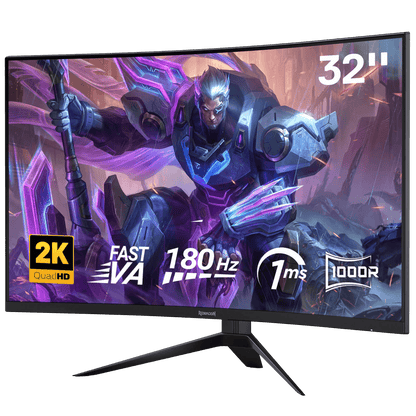 HROTHGAR GM32 32" 180Hz Curve Gaming Monitor - thumbnail 1