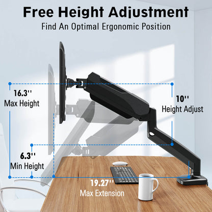 GMK914/GMK915 Monitor Mount Stand - thumbnail 4