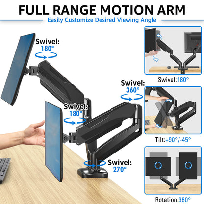 GMK914/GMK915 Monitor Mount Stand - thumbnail 10
