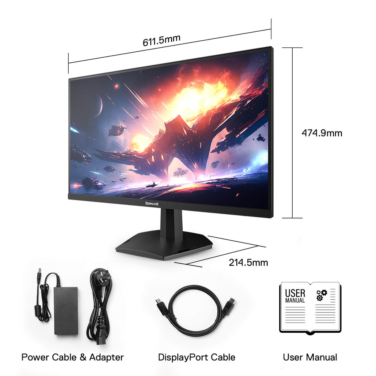 OPAL 27" 144hz/165HZ Flat Gaming Monitor, image 6 of 11