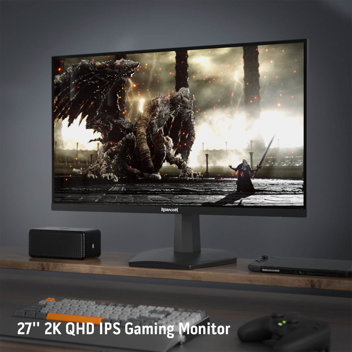 OPAL 27" 144hz/165HZ Flat Gaming Monitor, image 2 of 11 - enlarged view