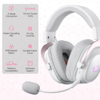 H510 ZEUS-X RGB Wireless Gaming Headset - thumbnail 10