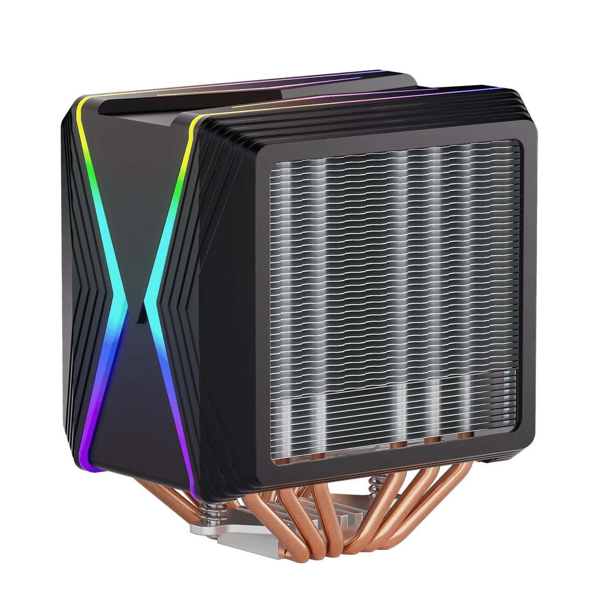 HODUR C218 ARGB Dual Tower CPU Air Cooler, image 1 of 13 - enlarged view
