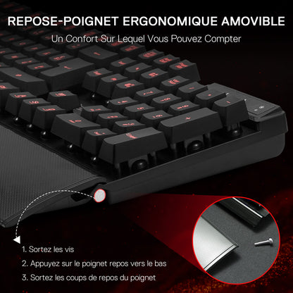 GRIFFON K505 Clavier De Jeu À Membrane Filaire (French Layout Only) - thumbnail 3
