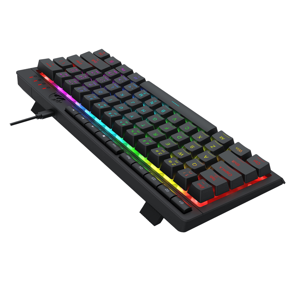 SHIVA K522 Membrane Gaming Keyboard, image 14 of 17 - enlarged view