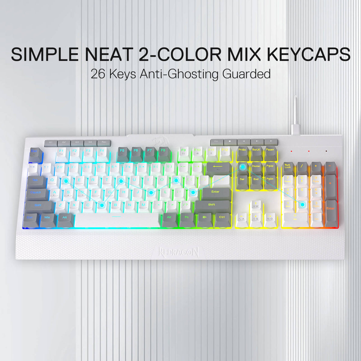 SHIVA LITE K525 Membrane Gaming Keyboard, image 13 of 35 - enlarged view