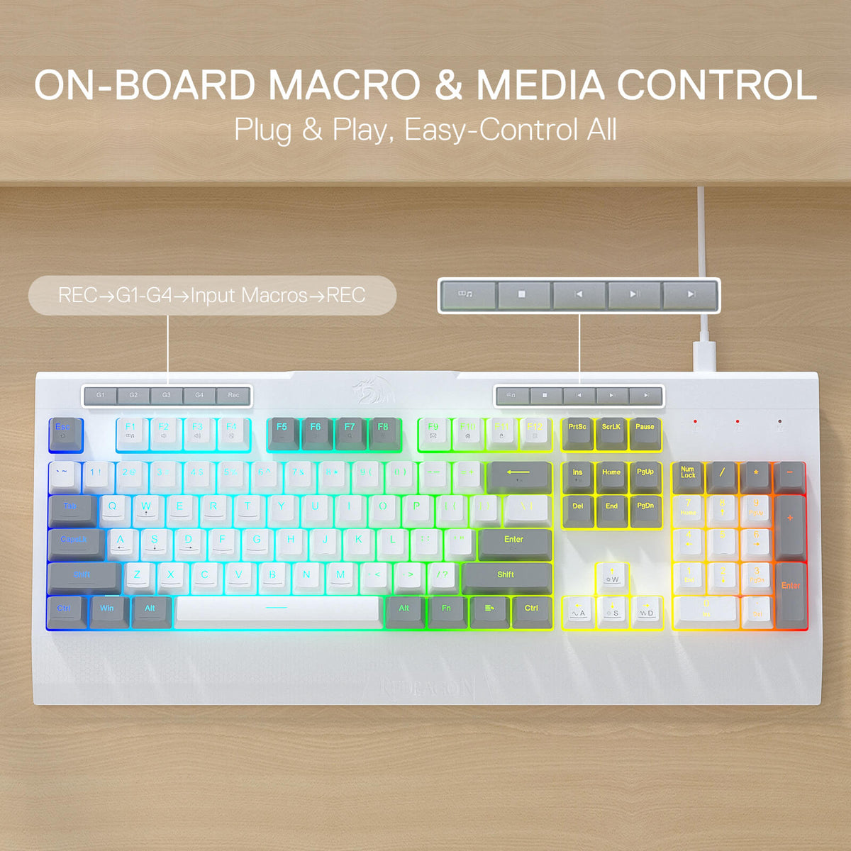 SHIVA LITE K525 Membrane Gaming Keyboard, image 14 of 35 - enlarged view