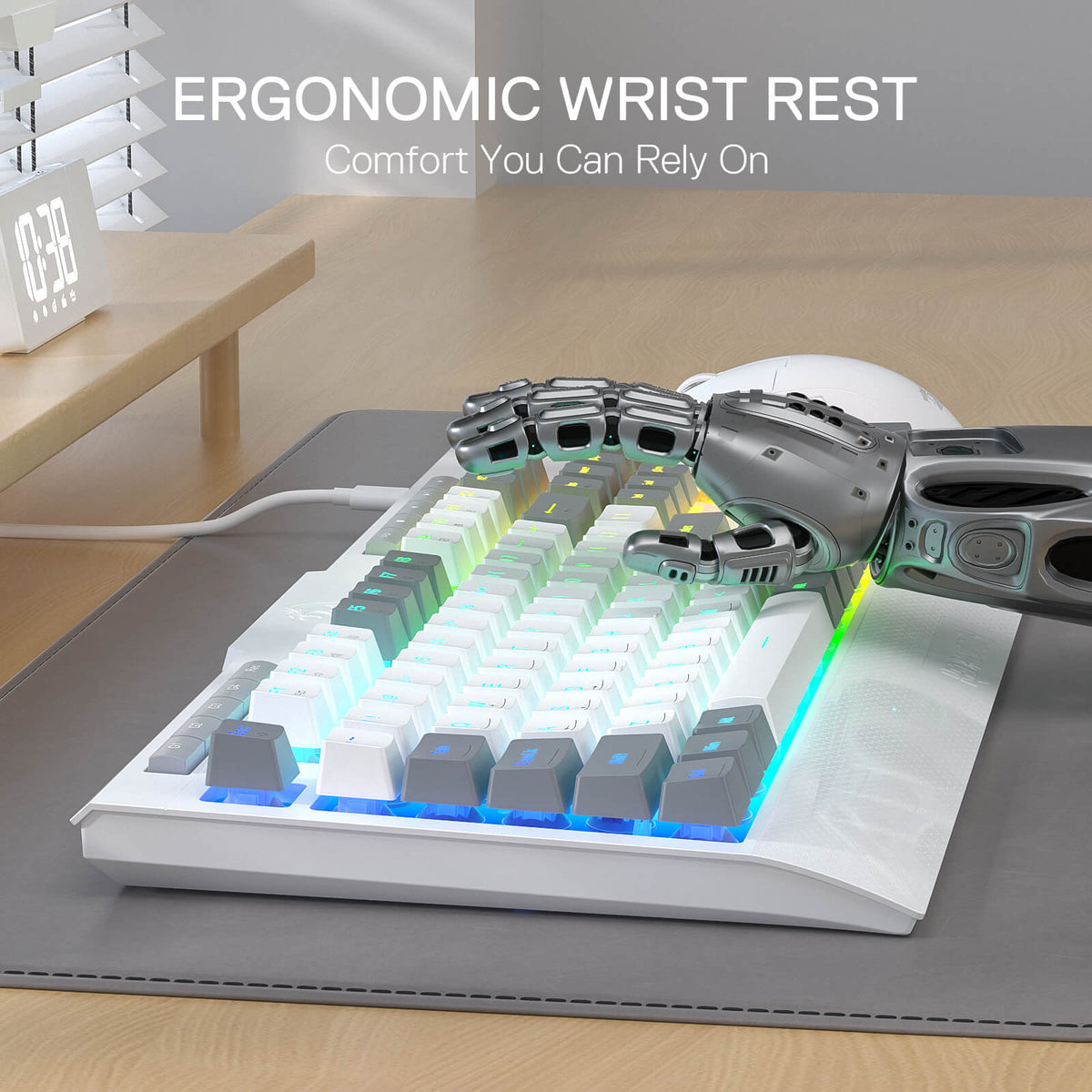 SHIVA LITE K525 Membrane Gaming Keyboard, image 16 of 35 - enlarged view