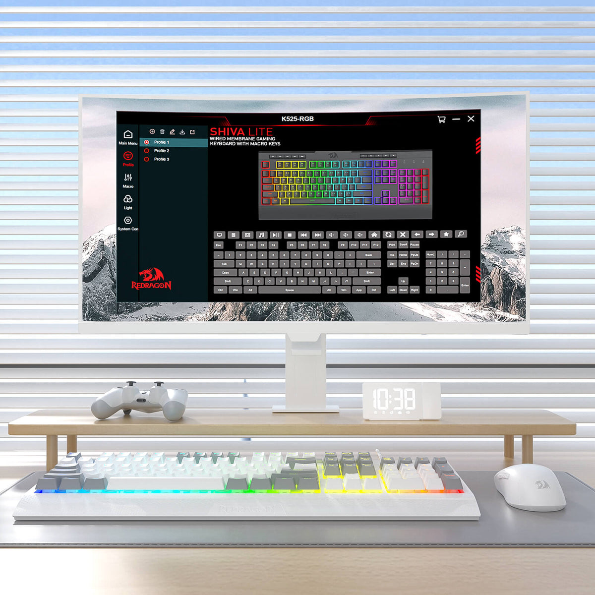 SHIVA LITE K525 Membrane Gaming Keyboard, image 16 of 34
