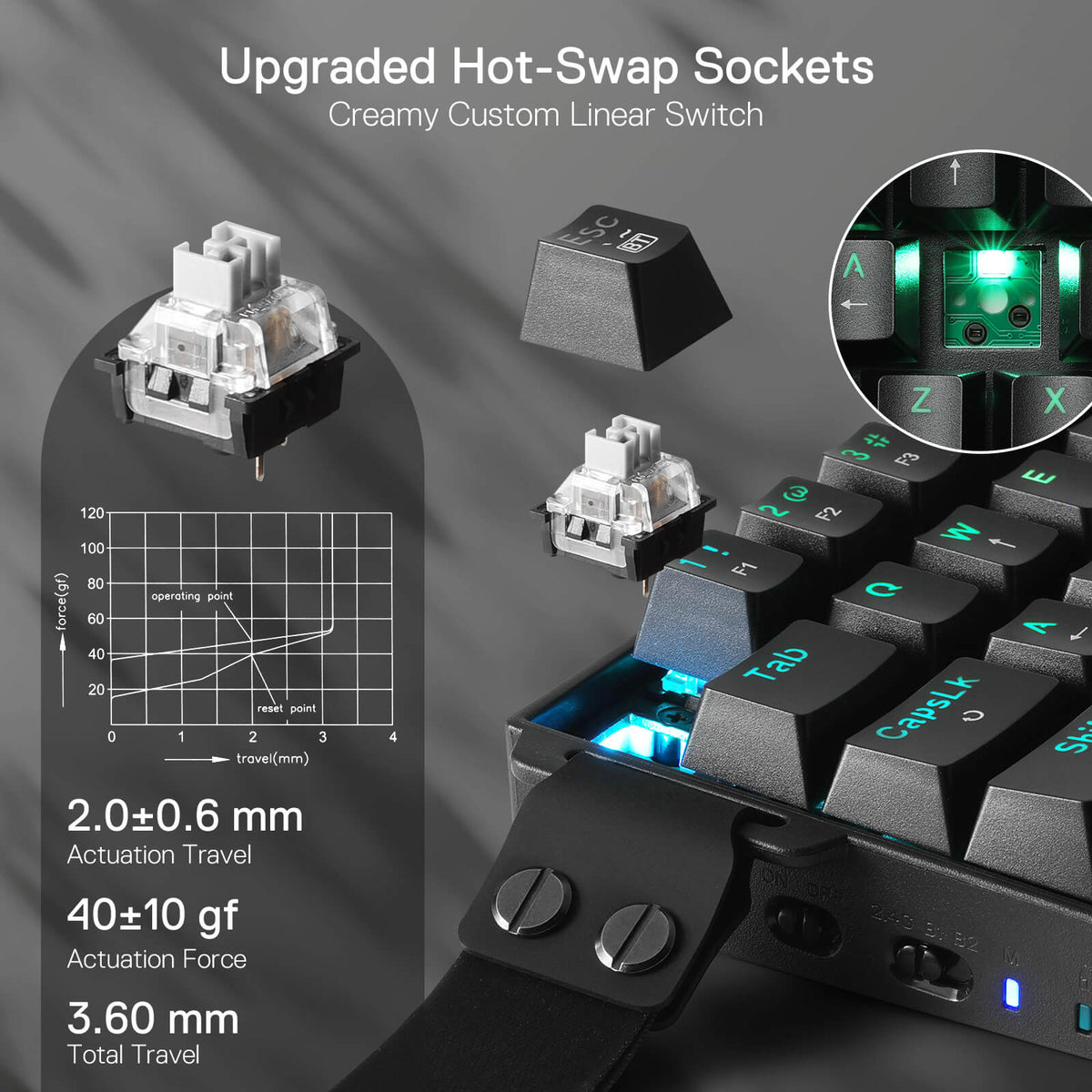 DRACONIC K530 PRO (Detachable Strap Version), image 4 of 9