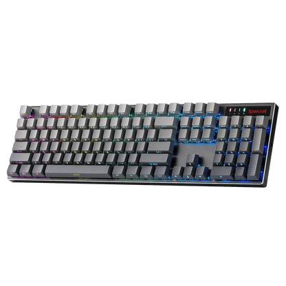 DEVARAIAS K556 PRO Aluminum Keyboard (Side Printed PBT Keycaps) - thumbnail 1