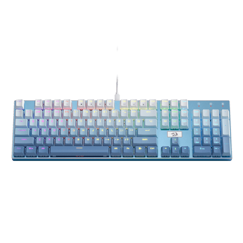 Redragon K556 SE RGB LED Backlit Wired Mechanical Blue Gaming Keyboard
