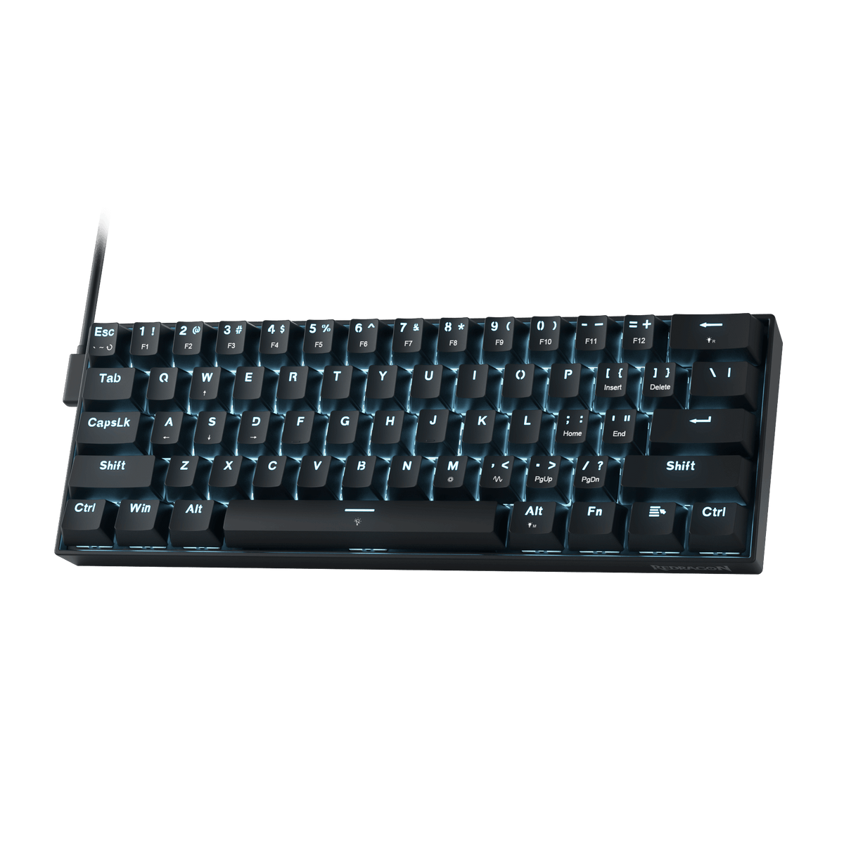 FIZZ K617 Black (Magnetic Hall Effect Keyboard), image 1 of 11 - enlarged view