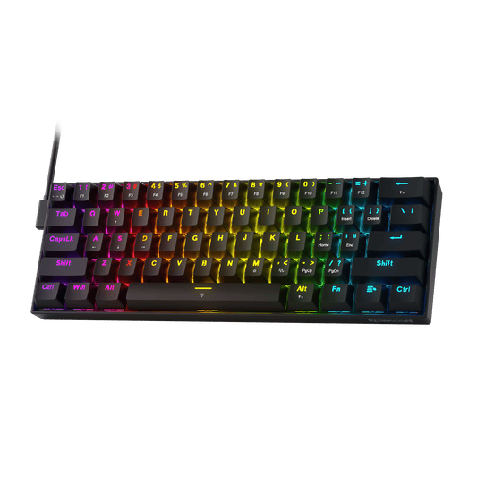 FIZZ K617 Black (Magnetic Hall Effect Keyboard) - alternate view