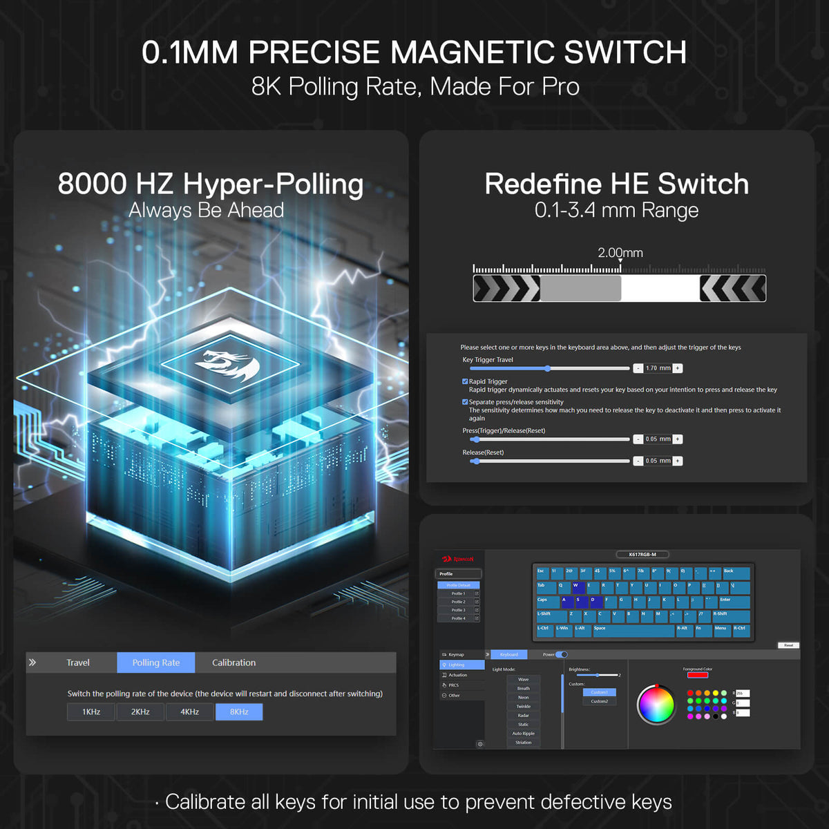 FIZZ K617 HE (Magnetic Hall Effect Keyboard), image 4 of 15