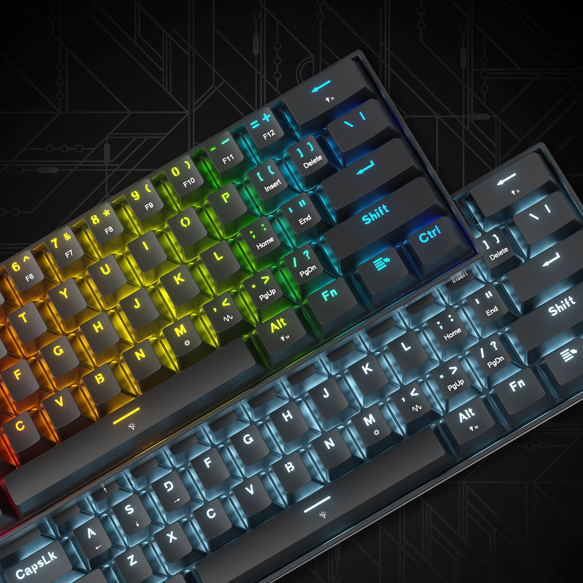 FIZZ K617 Black (Magnetic Hall Effect Keyboard), image 10 of 11 - enlarged view
