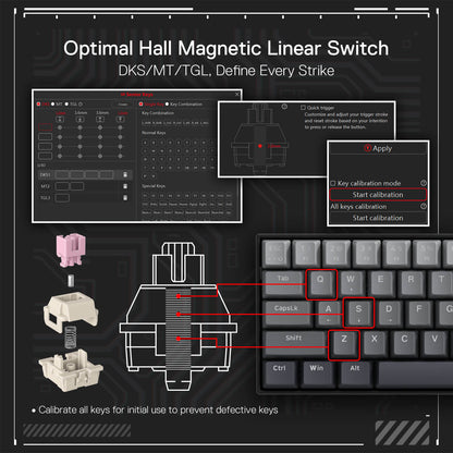 FIZZ K617 (Magnetic Hall Effect Keyboard) - thumbnail 5