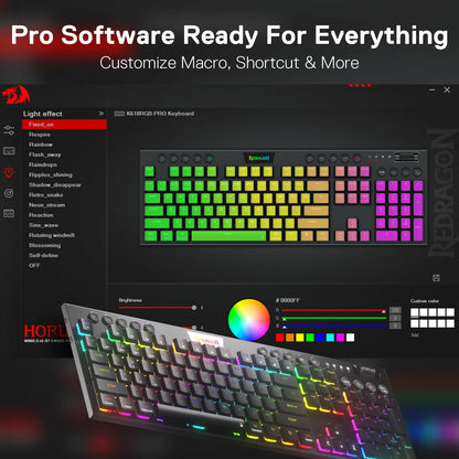 HORUS K618 Ultra-slim Keyboard & TRIDENT M693 Mouse Tri-Mode Combo - thumbnail 11