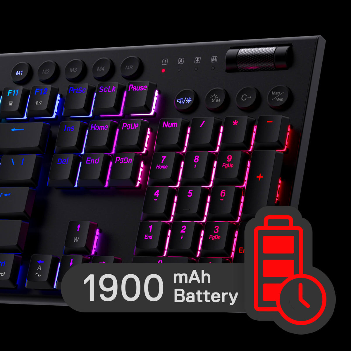 HORUS K618 Ultra-slim Keyboard & TRIDENT M693 Mouse Tri-M..., image 7 of 19 - enlarged view