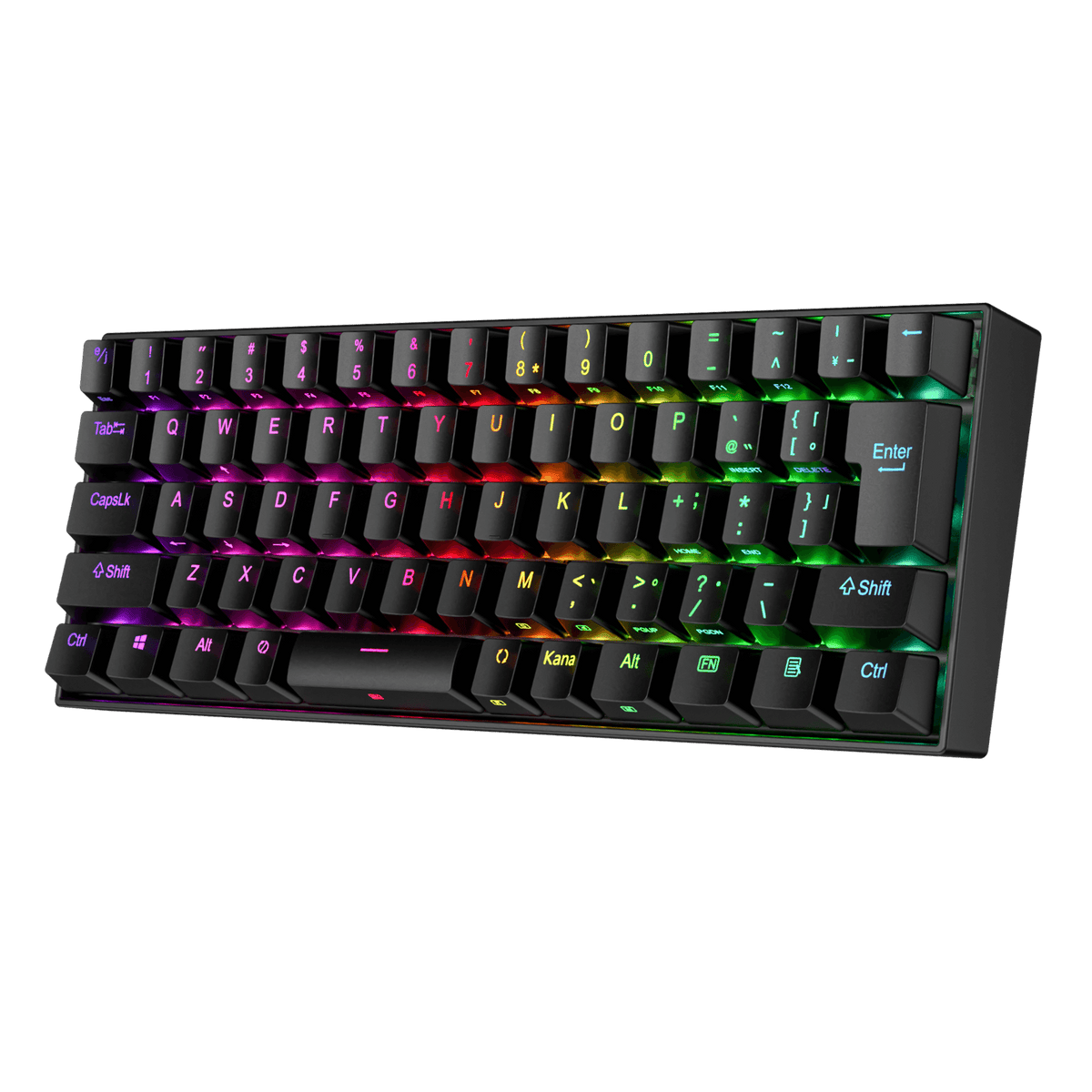 DRAGONBORN K630 Wired 60% Keyboard, image 4 of 25 - enlarged view