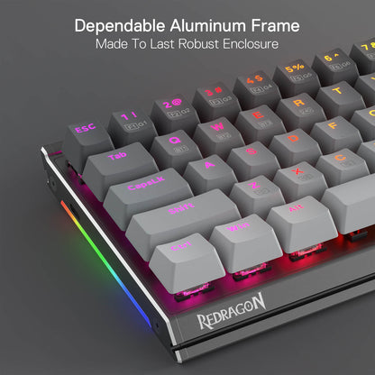 SHACO K641 PRO Wireless Aluminum Keyboard - thumbnail 13
