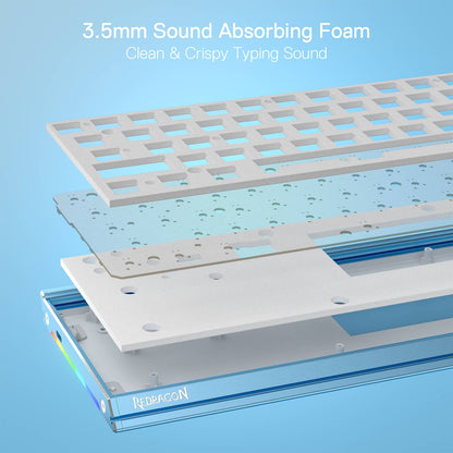 SHACO K641 PRO Wireless Aluminum Keyboard - thumbnail 20