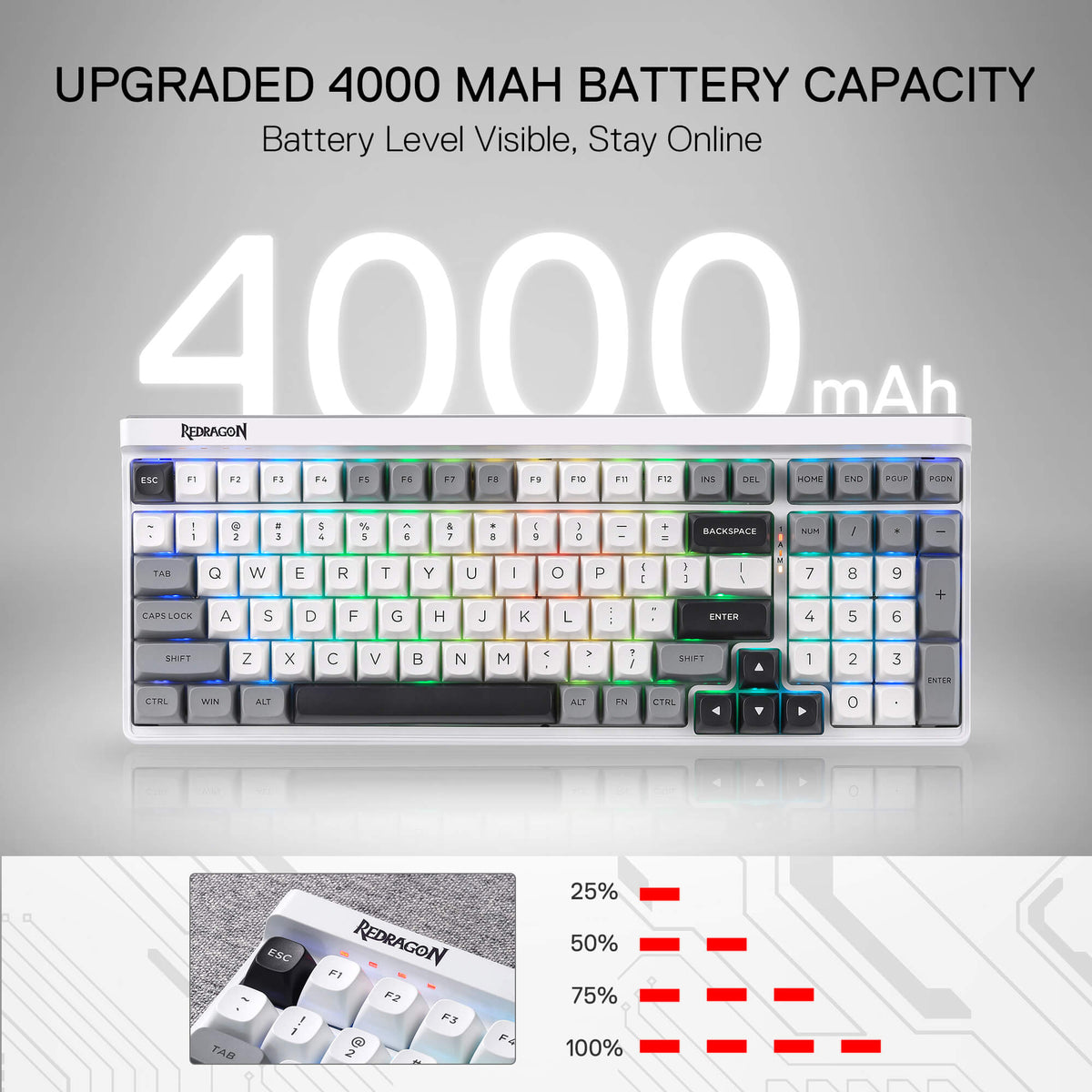 GAREN K656 PRO (MoonDust Gray), image 5 of 17 - enlarged view