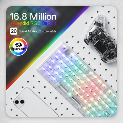 IRELIA K658 PRO 90 % volltransparente Tastatur  - thumbnail 18