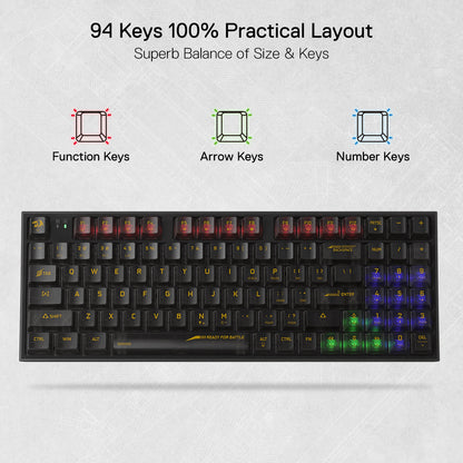 IRELIA K658 PRO 90 % volltransparente Tastatur  - thumbnail 11