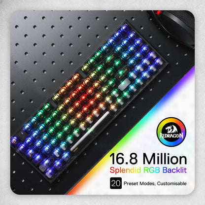 IRELIA K658 PRO 90 % volltransparente Tastatur  - thumbnail 17