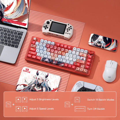 UCAL K673 PRO Anime Keyboard - thumbnail 4