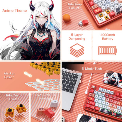 UCAL K673 PRO Anime Keyboard - thumbnail 3