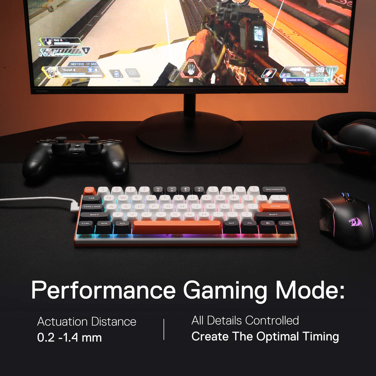 FIDD K683 (M61) (Magnetic Hall Effect Keyboard), image 10 of 16