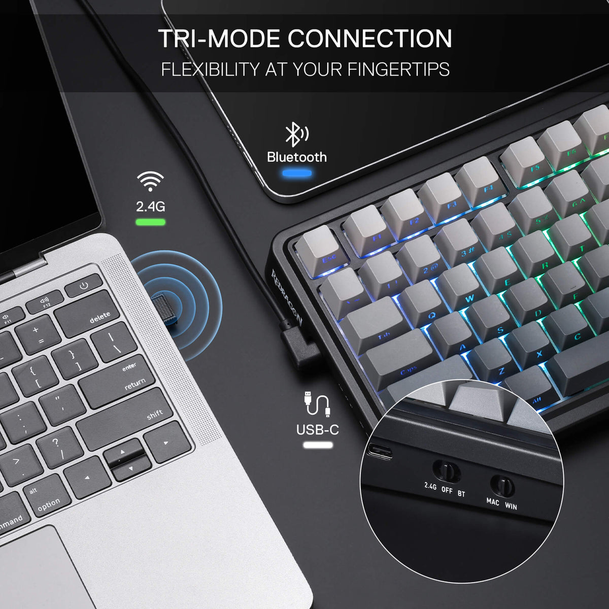EISA K686 PRO (Side Printed PBT Keycaps), image 6 of 16