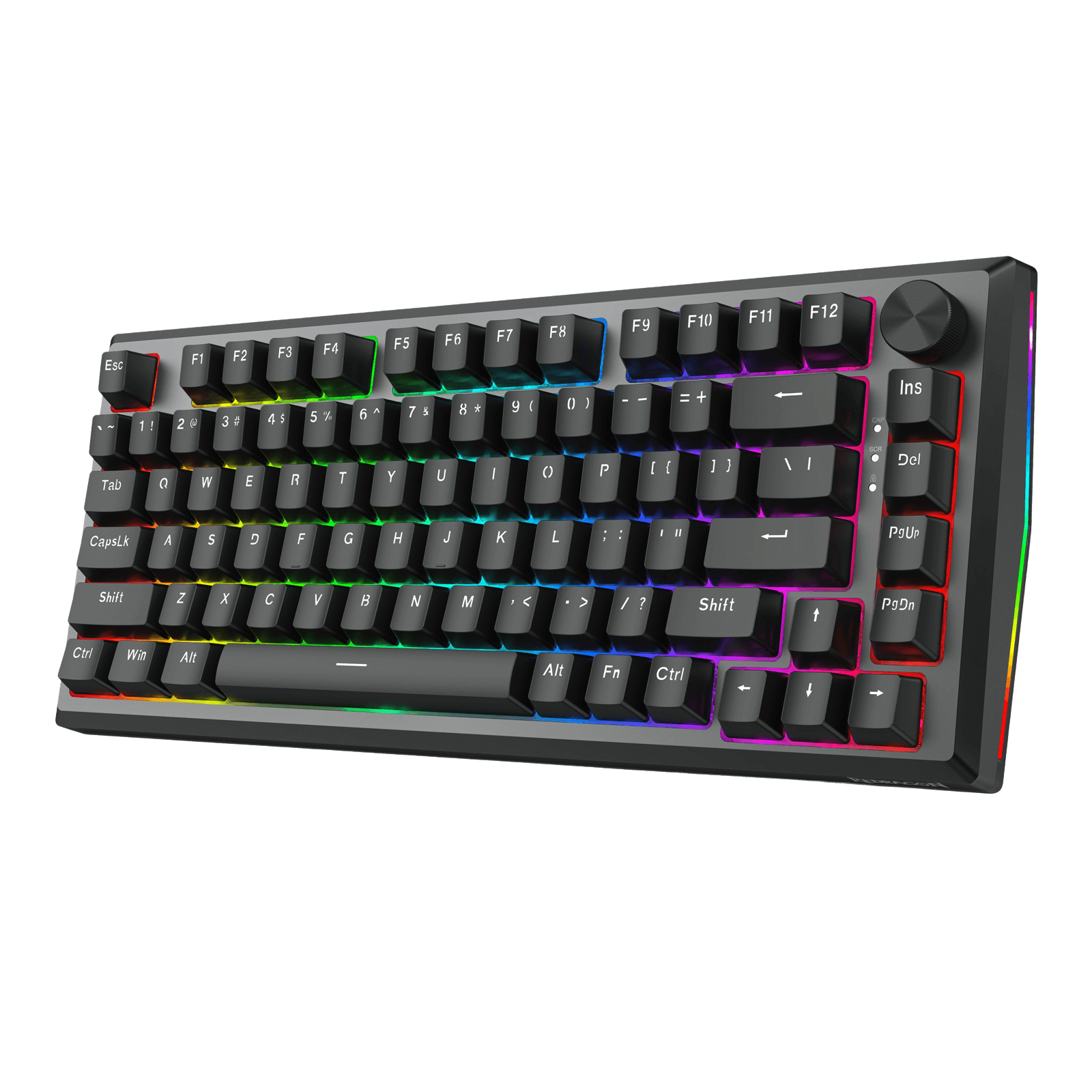 Redragon K687 Wired CNC Gasket Gaming Keyboard, 81 Keys Mechanical Keyboard w/Premium CNC Aluminu...