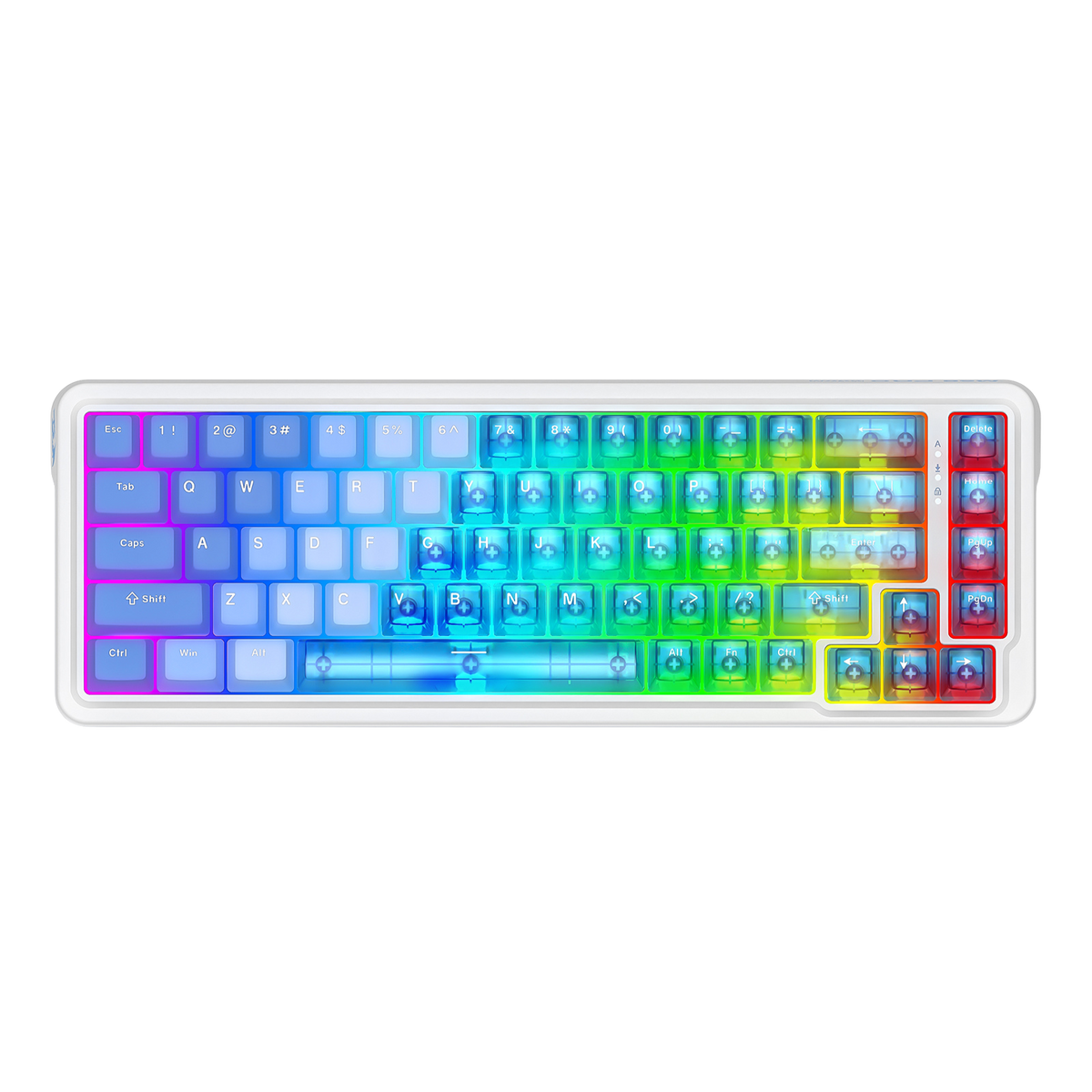 NOVA K709 HE Rapid Trigger Gaming Keyboard (Transparent B..., image 2 of 9 - enlarged view