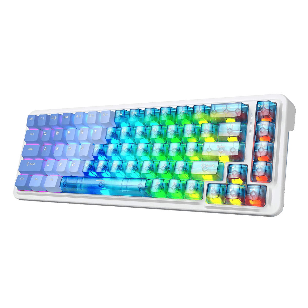 NOVA K709 HE Rapid Trigger Gaming Keyboard (Transparent B..., image 1 of 9 - enlarged view