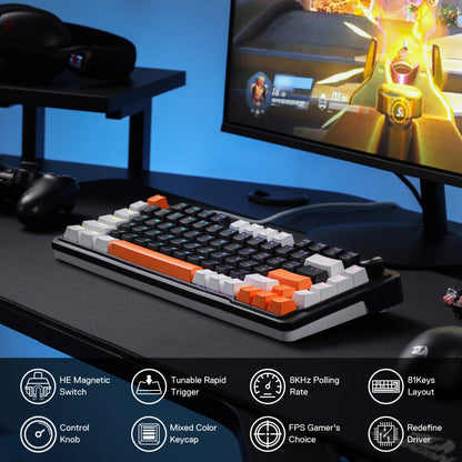 LANDSHAKER K714 (Clavier à effet Hall magnétique)  - thumbnail 3