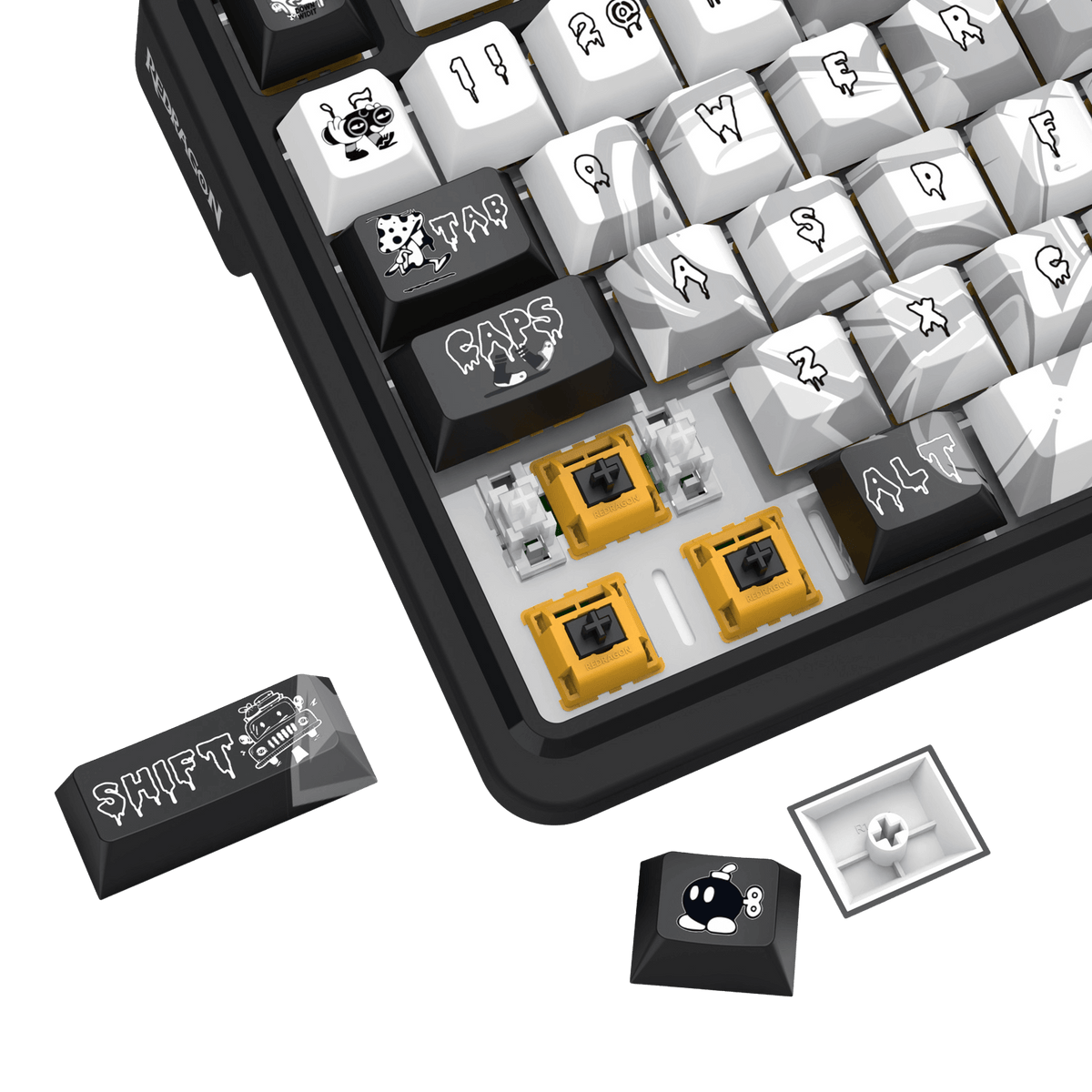 ARTEMIS K719 PRO Graffiti Keyboard, image 15 of 15 - enlarged view