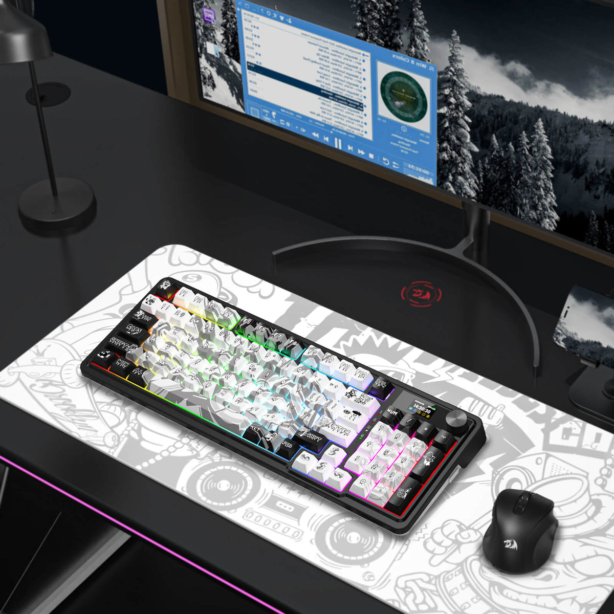 ARTEMIS K719 PRO Graffiti Keyboard, image 9 of 15