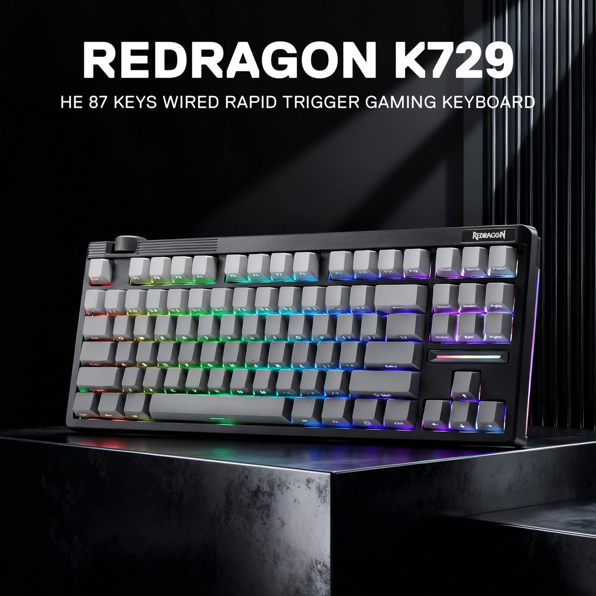 OTIIM K729 HE Rapid Trigger Gaming Keyboard, image 3 of 10