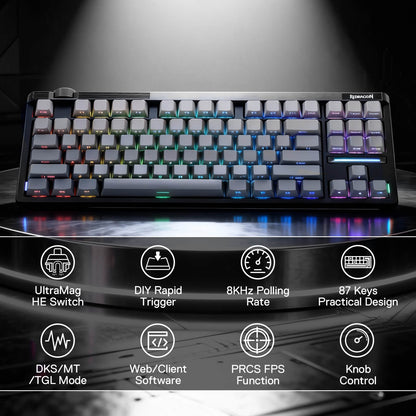 OTIIM K729 HE Rapid Trigger Gaming Keyboard - thumbnail 4