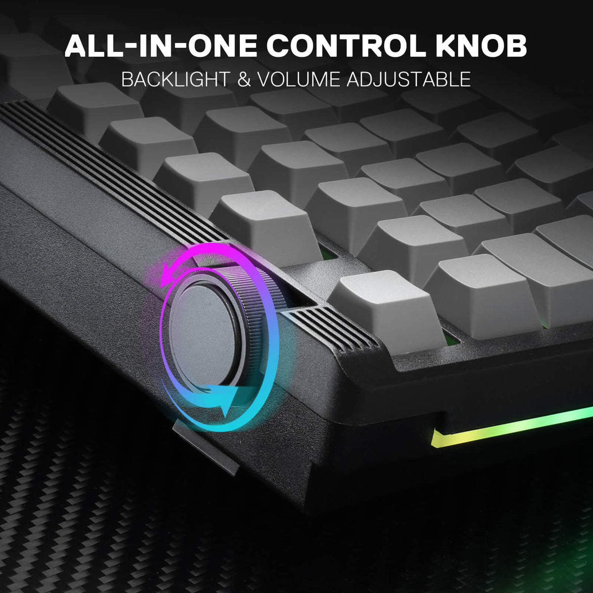 OTIIM K729 HE Rapid Trigger Gaming Keyboard, image 5 of 10 - enlarged view