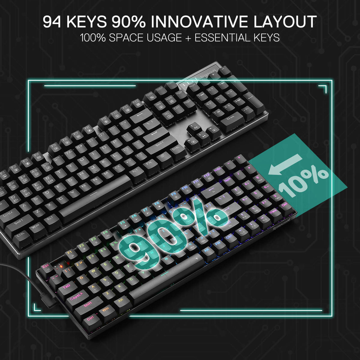 GHOSTBLADE K735 (Magnetic Hall Effect Keyboard), image 6 of 8