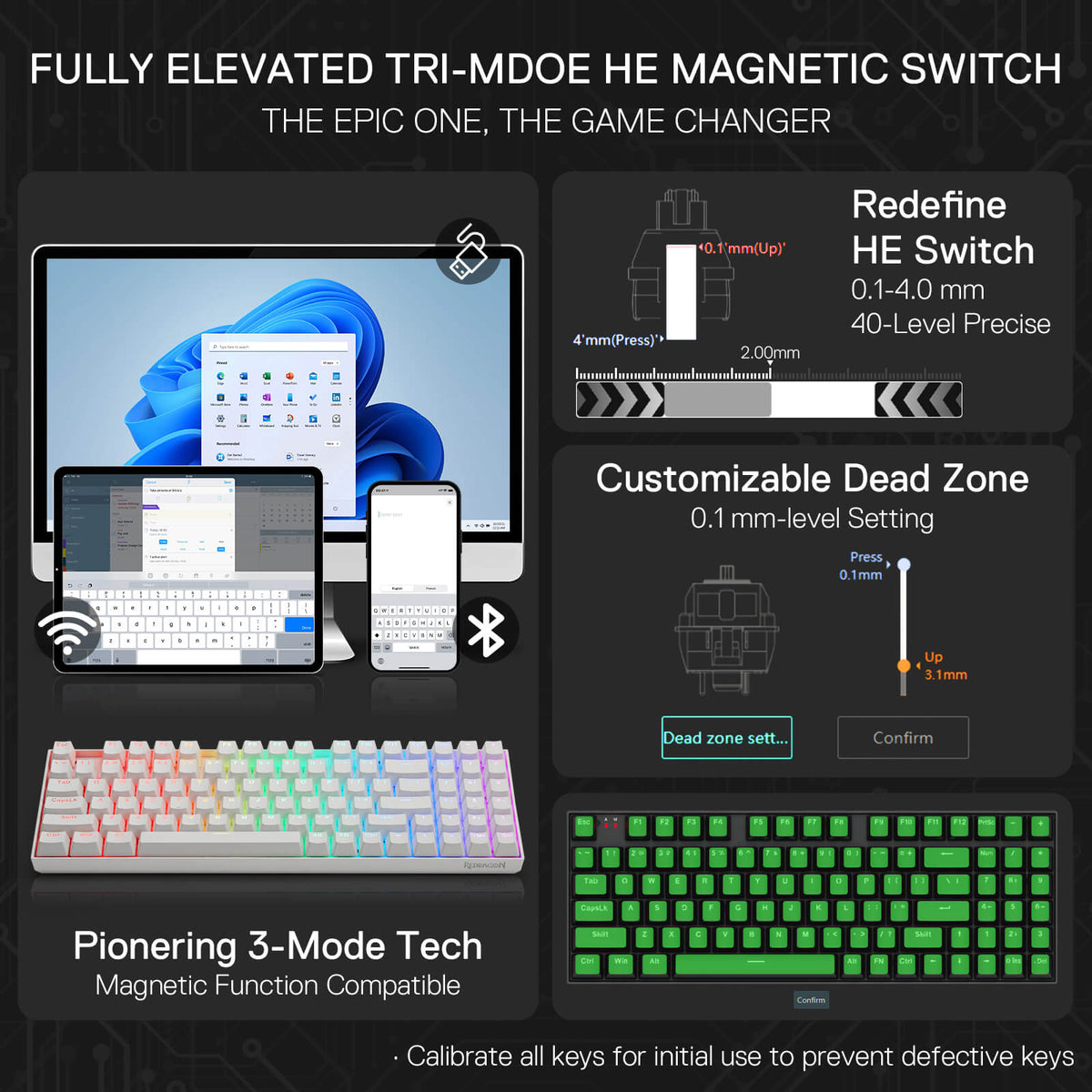 NEPHRITE K736 PRO (Magnetic Hall Effect Keyboard), image 16 of 27