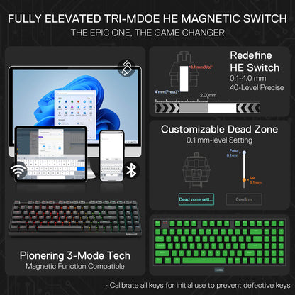 NEPHRITE K736 PRO (Magnetic Hall Effect Keyboard) - thumbnail 10
